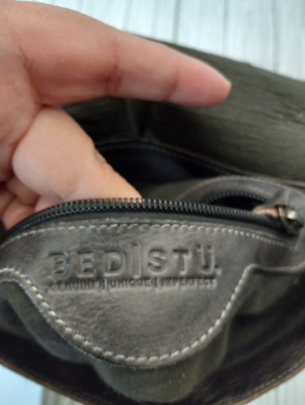 Bed Stu Venice Beach Leather Boho Crossbody Bag - Picture 8 of 15